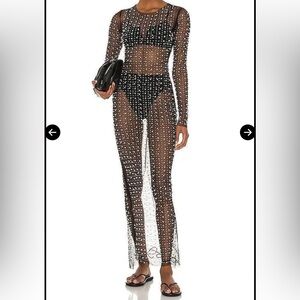 Beach Bunny Champagne Nights Mesh Dress